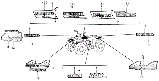 Emblem, R. Fuel Tank (Type1) (Ham)