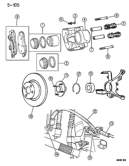 Rotor, Front Wheel Brake