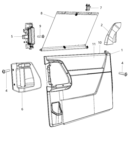 Panel Sliding Door Trim