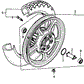 Wheel Set, Rr.