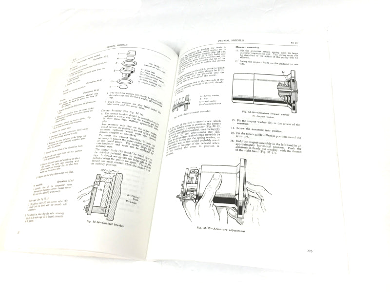 New OEM 1948-1958 Land Rover Series I Workshop Manual - Book 4291