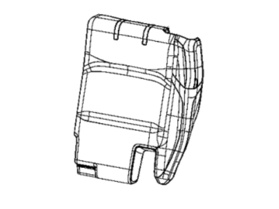 New 2019-2020 Fits Chrysler Wrangler Rear Seat Back Cover - Part # 7AV01TX7AA
