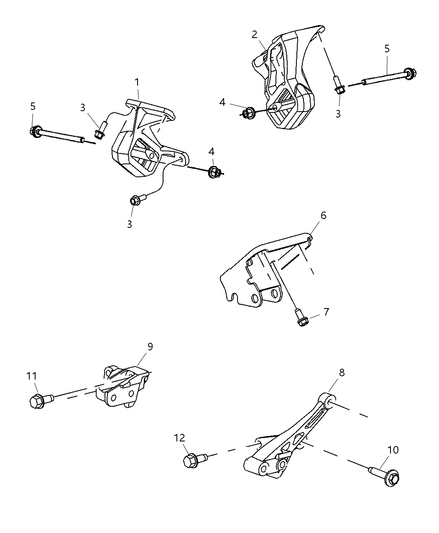 Bracket Engine Mount