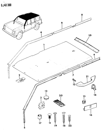 Clip, Retaining