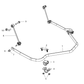New 2007-2012 Fits Chrysler 3500, 4500, 5500 Bushing-Stabilizer Bar - Part # 52014040AA