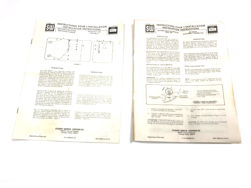 OEM 1989 Stewart-Warner Instruments Gauges Catalog 700 Jan 1989