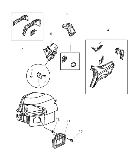 Reinforcement Fuel Filler Door