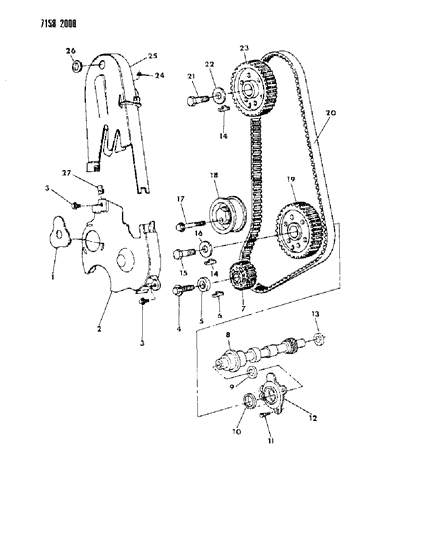 Sprocket, Crankshaft