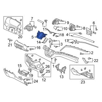 New OEM Genuine Scion, Rear Left Reflector Panel - Part # 8192047010