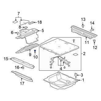 New OEM Genuine Smart Car, Front Left Seat Back Frame - Part # 4519101000