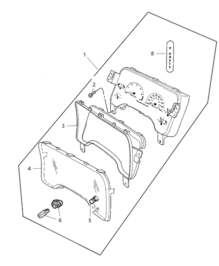 Mask Instrument Cluster