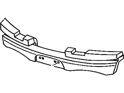 Absorber, Bumper/Fascia Energy Absorber