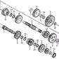 Gear, Mainshaft Fourth (25T)