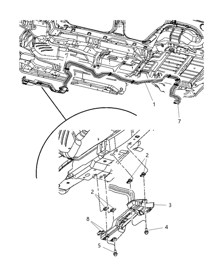 New 2006-2010 Fits Chrysler Commander Skid Plat-Auxilary A/C & Heater Under - Part # 52124197AB