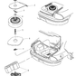 Cover Spare Tire With Carpet
