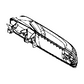 New 2014-2018 Fits Chrysler 1500 Handle-Exterior Door - Part # 1GH19KBUAD