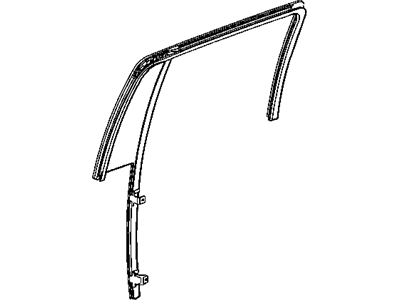 Glass Rear Door Fixed