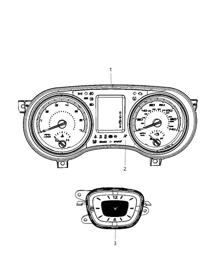 Mask Instrument Cluster