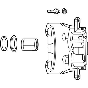 Caliper Assembly Disc Brake Front