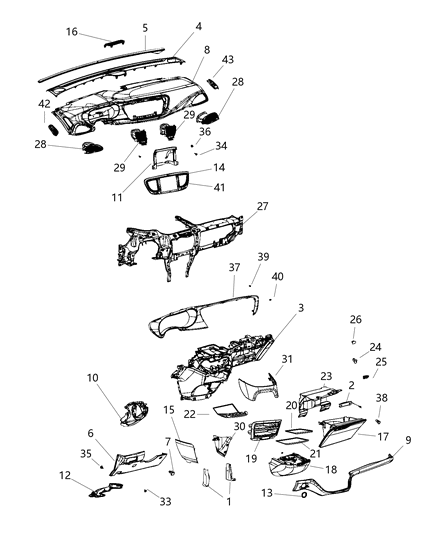 Grille Defroster
