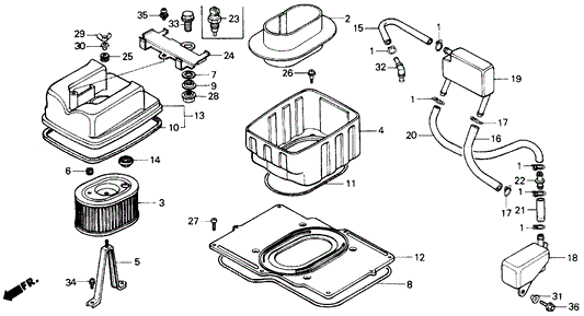Housing, Air Cleaner
