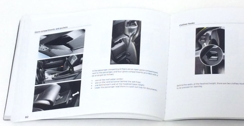 New 2002 Lamborghini Murcielago Coupe R.H.D Version Owners Manual Handbook (NLA)