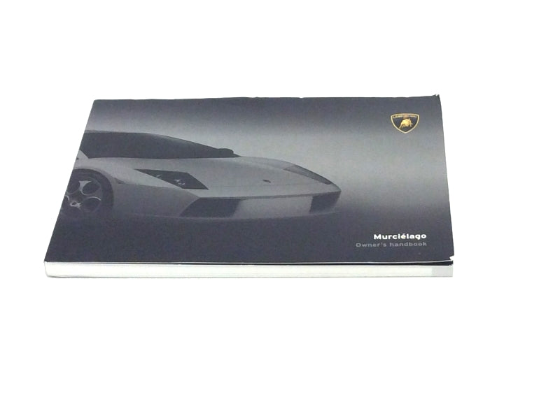 New 2002 Lamborghini Murcielago Coupe R.H.D Version Owners Manual Handbook (NLA)