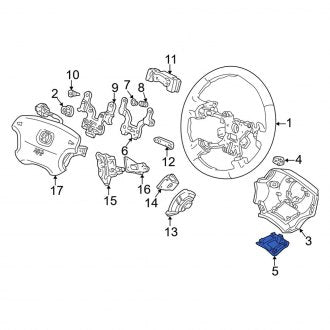 New OEM Genuine Acura, Steering Wheel Plug - Part # 78515SZ3A51ZC