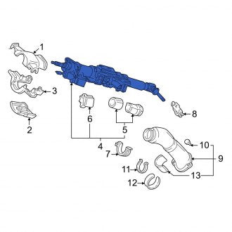 New OEM Genuine Acura, Steering Column - Part # 53200SL0A06