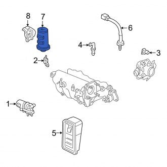 New OEM Genuine Acura, Vapor Canister - Part # 17011ST7L02