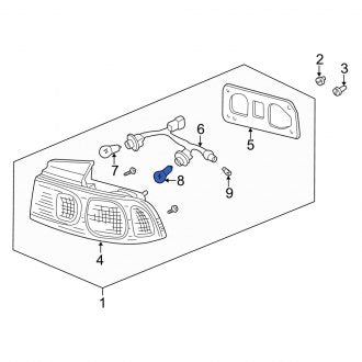 New OEM Genuine Acura, Tail Light Bulb - Part # 34903SB6671