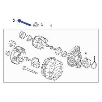 New OEM Genuine Acura, Alternator Bracket Bolt - Part # 958010807508