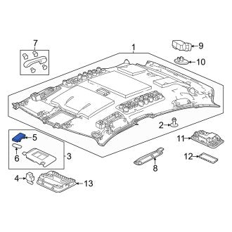 New OEM Genuine Acura, Sun Visor Light - Part # 83232TBAA91