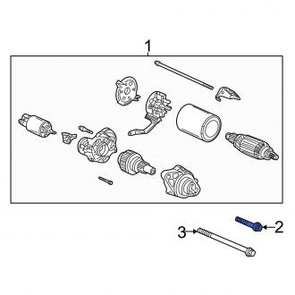 New OEM Genuine Acura, Starter Bolt - Part # 957011204508