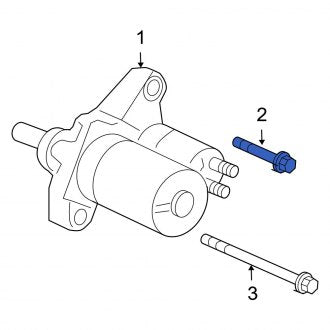 New OEM Genuine Acura, Starter Bolt - Part # 957011205008