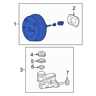 New OEM Genuine Acura, Power Brake Booster - Part # 01469SEPA00