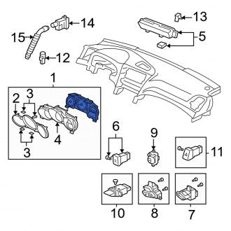 New OEM Genuine Acura, Instrument Cluster - Part # 78100SEP307