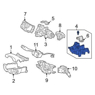 New OEM Genuine Acura, Steering Column Lock - Part # 35100TK4305