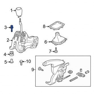 New OEM Genuine Acura, Manual Transmission Shift Lever Bolt - Part # 934040803208