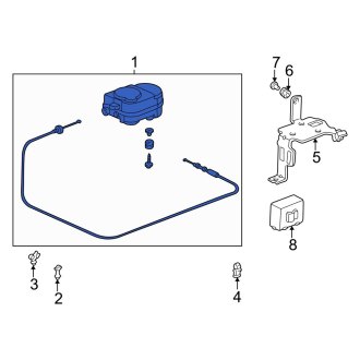 New OEM Genuine Acura, Cruise Control Actuator - Part # 36510P8FA00