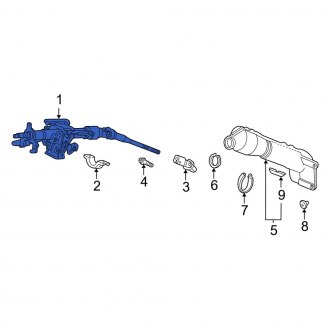 New OEM Genuine Acura, Steering Column - Part # 53200S3VA03