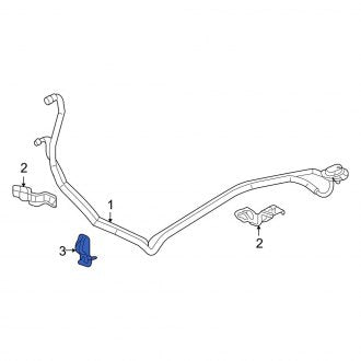 New OEM Genuine Acura, Rear A/C Refrigerant Line Bracket - Part # 80363S0XA00