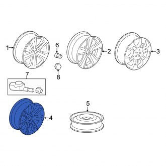 New OEM Genuine Acura, Wheel - Part # 42700STXA52