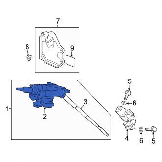 New OEM Genuine Acura, Steering Column - Part # 53260STXA01