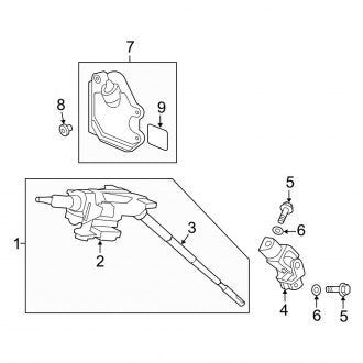 New OEM Genuine Acura, Steering Column - Part # 53200STXA02