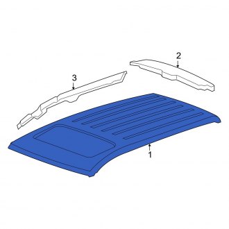 New OEM Genuine Acura, Roof Panel - Part # 62100STXA01ZZ