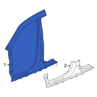 New OEM Genuine Acura, Right Outer Uniside - Part # 04635TZ5A01ZZ