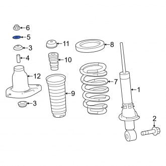 New OEM Genuine Acura, Suspension Shock Absorber Mount Washer - Part # 52625TZ5A01