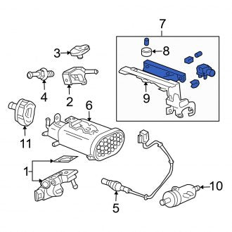 New OEM Genuine Acura, Fuel Tank Pressure Sensor - Part # 04101PNDA00