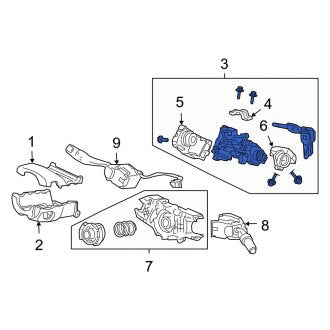 New OEM Genuine Acura, Steering Column Lock - Part # 35100SECA51